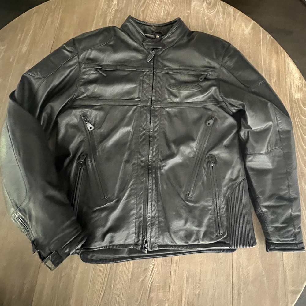 Men's FXRG Triple Vent System Waterproof Leather Jacket